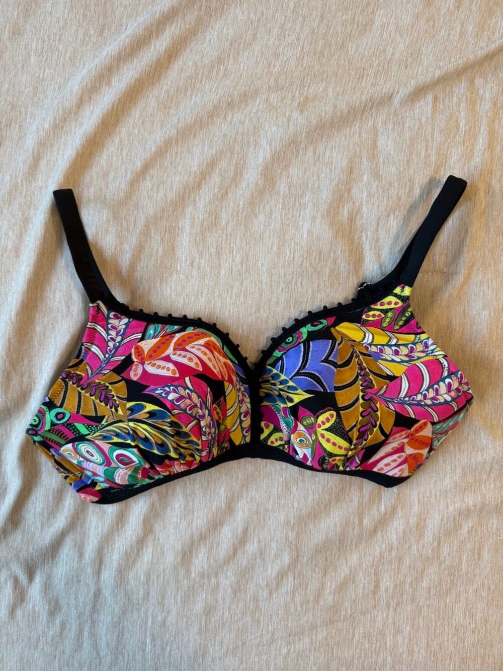 antigel by lise charmel‎ nonuw full support bikini top frida women large / c cup